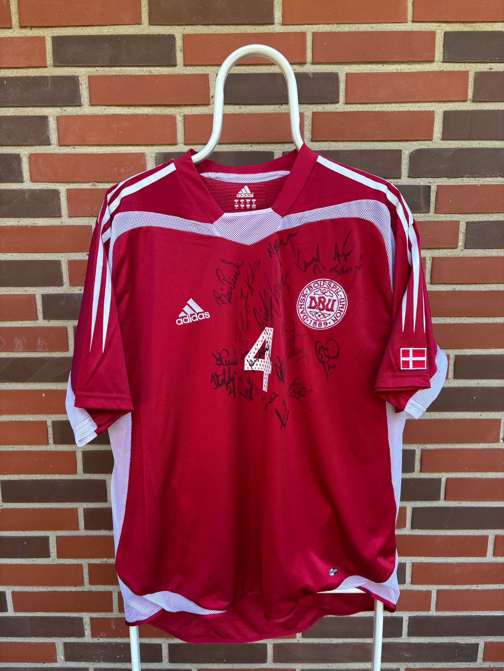 Martin Laursen - Denemarken 2004/05 - Handtekeningen - EK04 - Maat XL