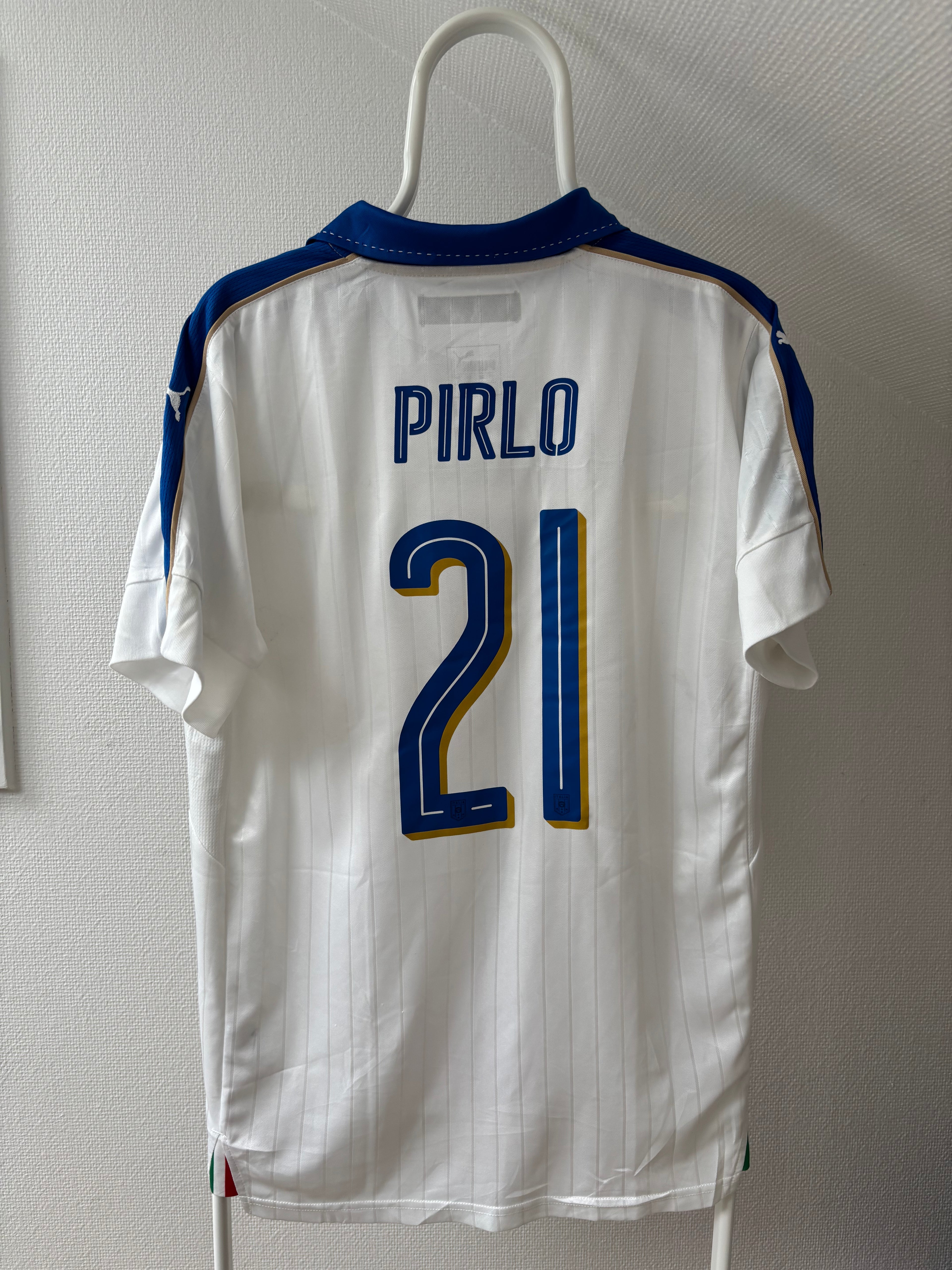 Pirlo Italië 2015 Voetbalshirt - Originele Vintage Maat L