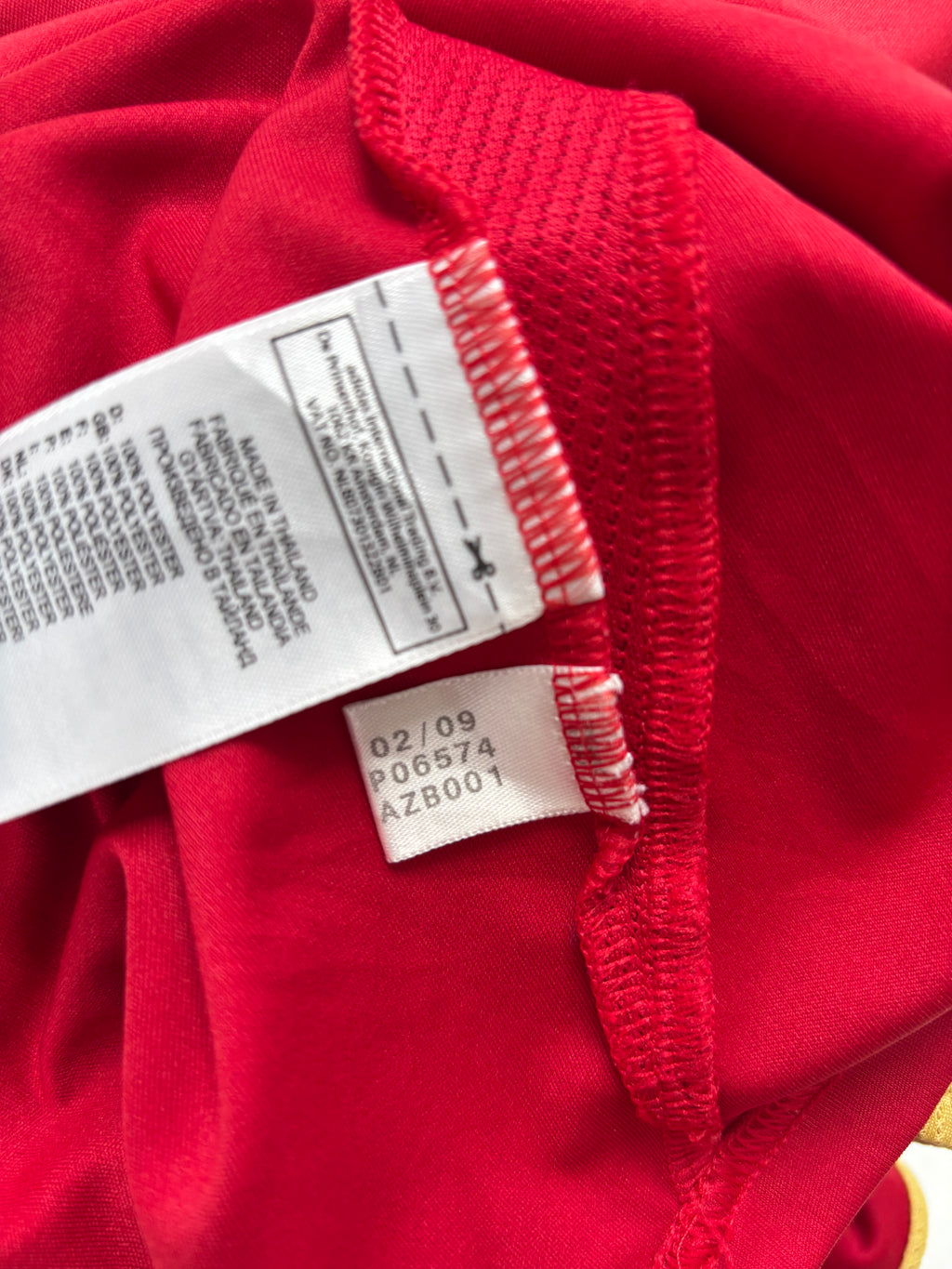 Torres Spanien 2009 Fußballtrikot — Original Vintage Fanversion