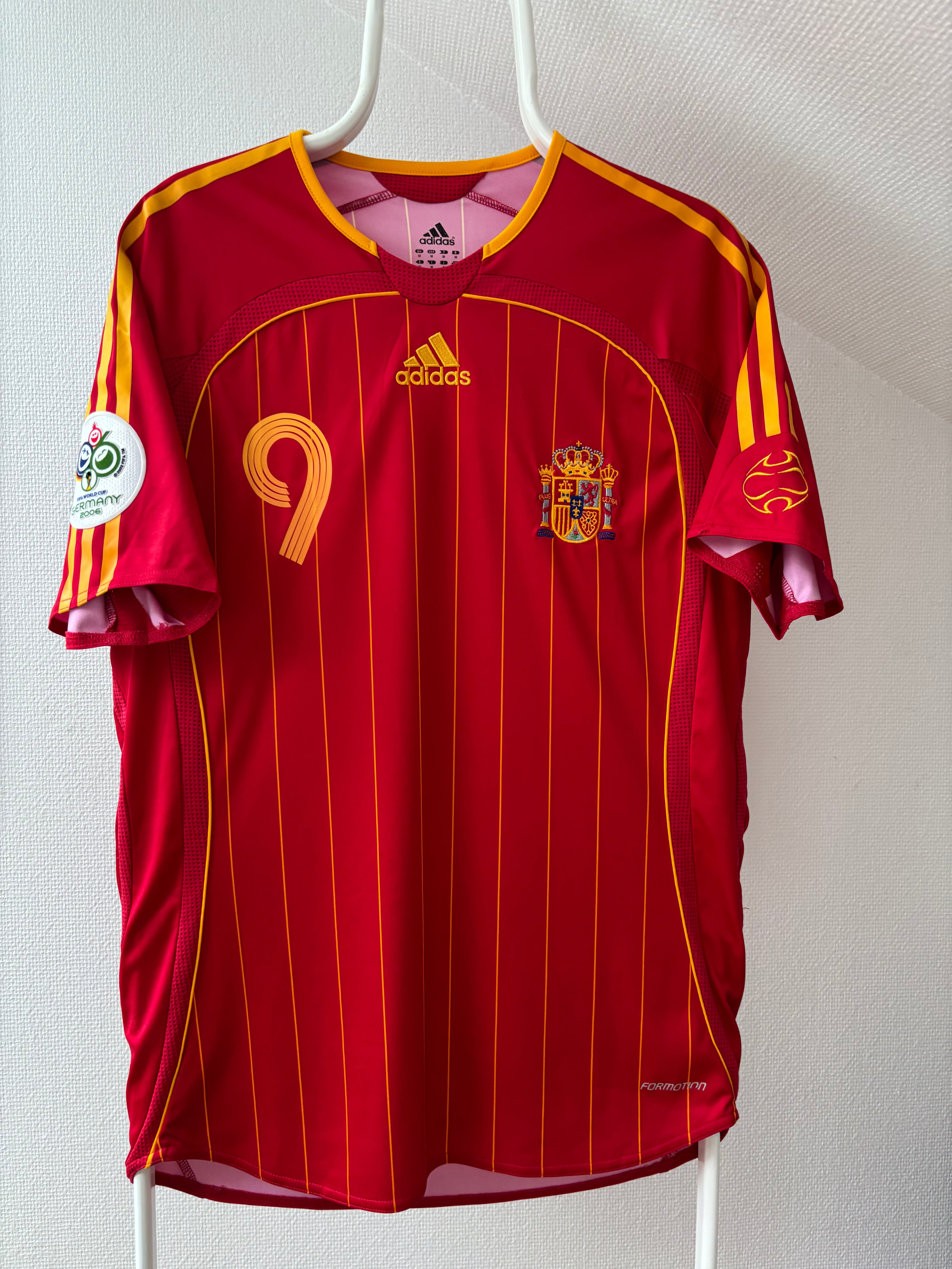 Torres Spanien 2006 Fodboldtrøje - Original Vintage Player Issue Str. M
