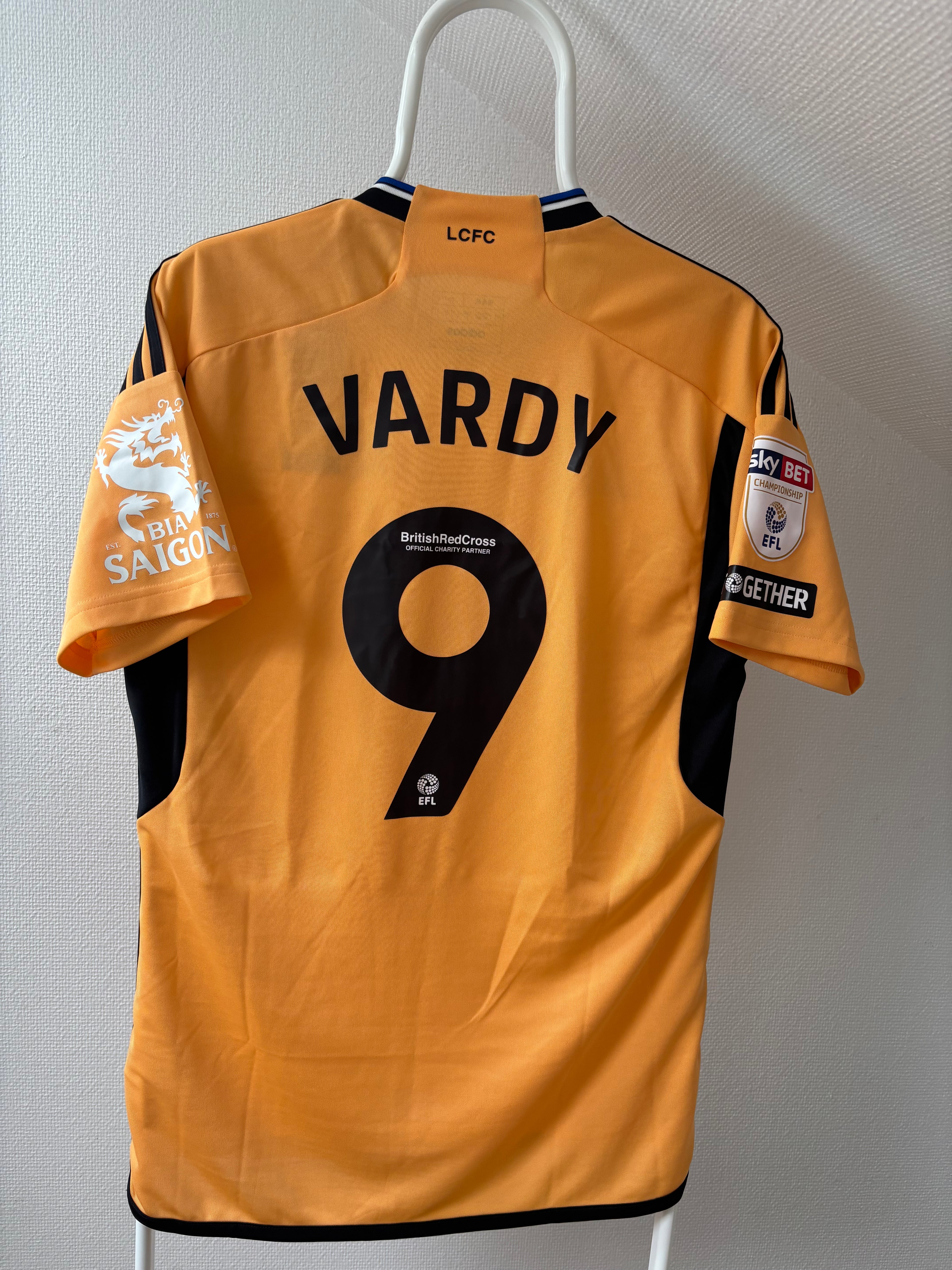 Jamie Vardy - Leicester City 2023/24 - 3.trøje - Str. L