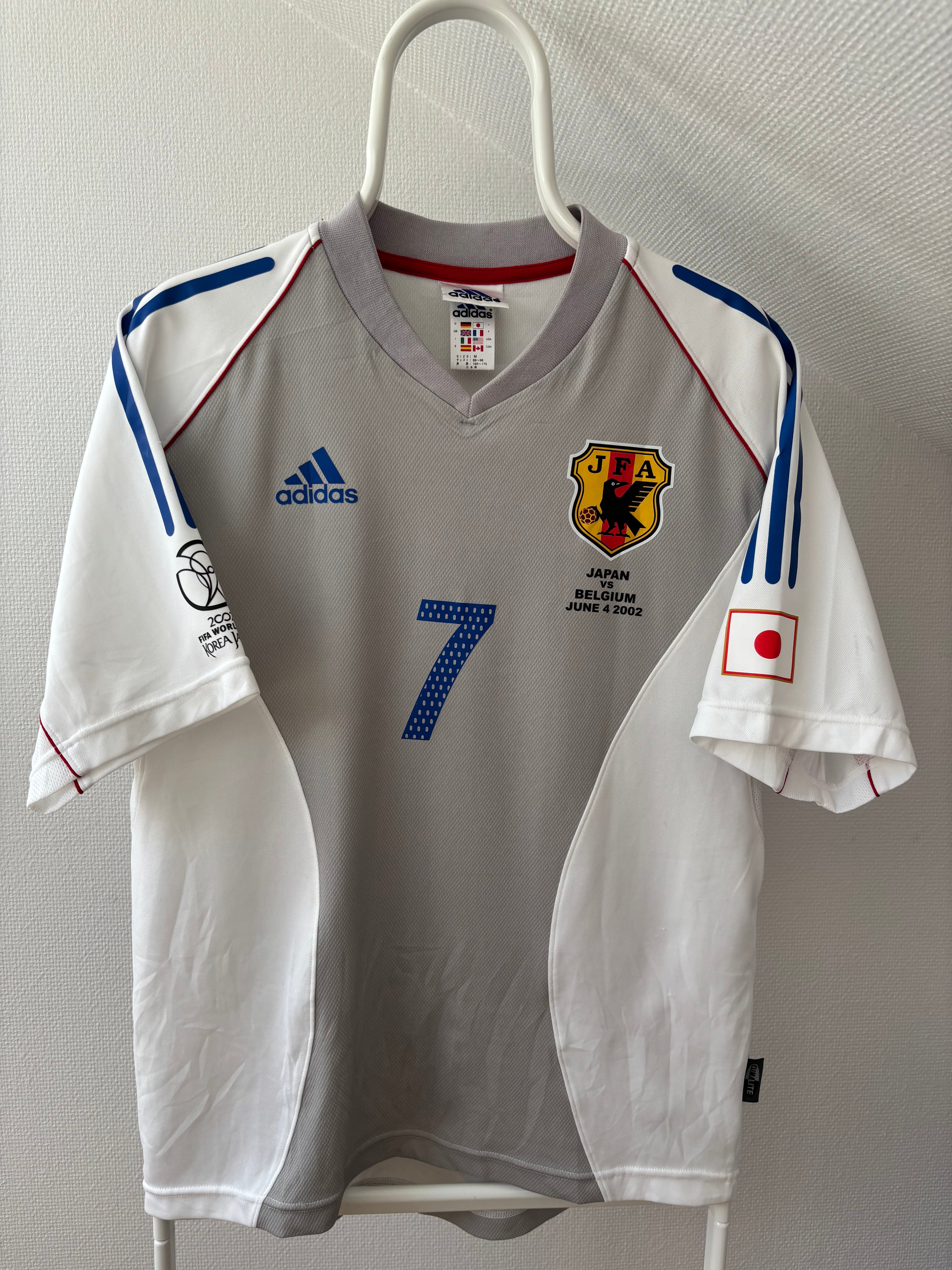 Nakata - Japan 2002 FIFA World Cup Away Jersey – Original Vintage Fanversion - Str. M