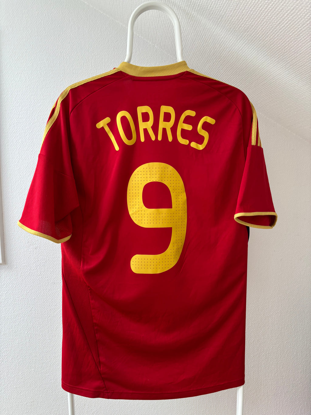 Torres Spanien 2009 Fußballtrikot — Original Vintage Fanversion