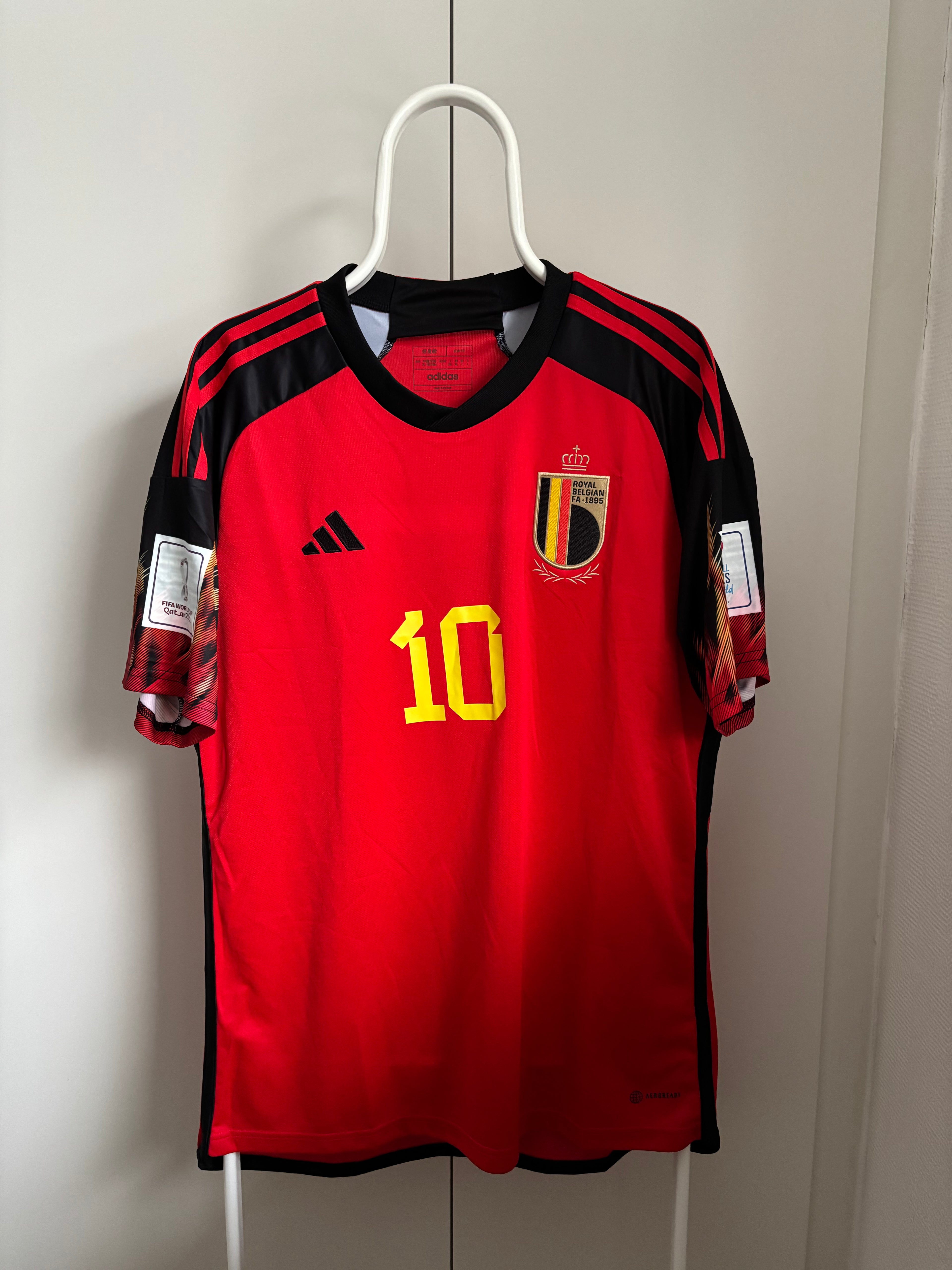Eden Hazard - België 2022 - Wereldkampioenschap - Maat XL