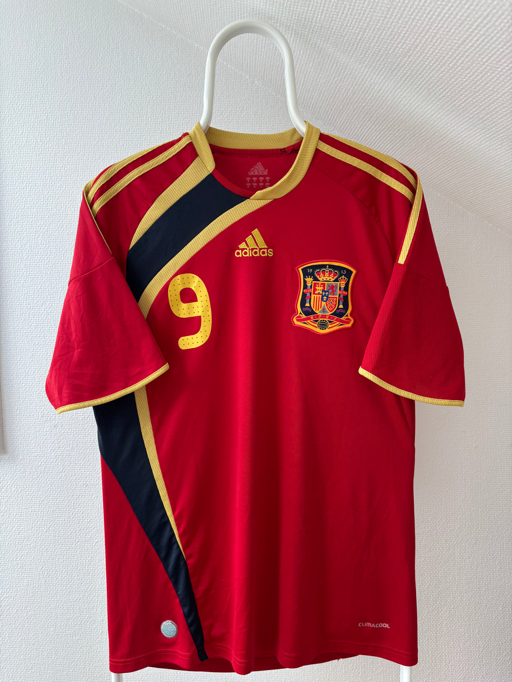 Torres Spanien 2009 Fußballtrikot — Original Vintage Fanversion