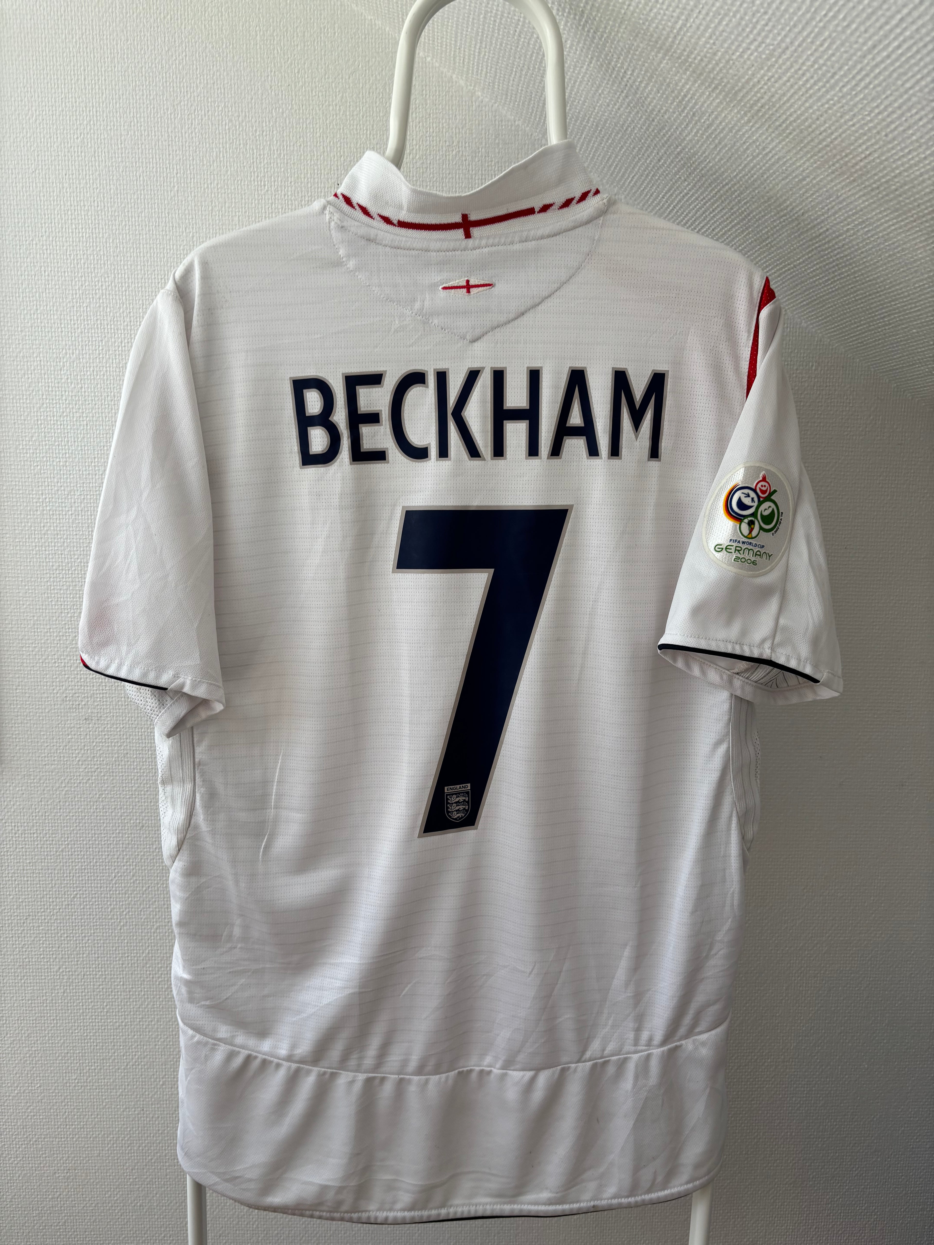 Beckham - England 2006 FIFA World Cup – Original Vintage Fanversion - Str. L