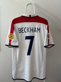 David Beckham England 2003/05 Home Jersey – Original Vintage Fanversion - Str. L